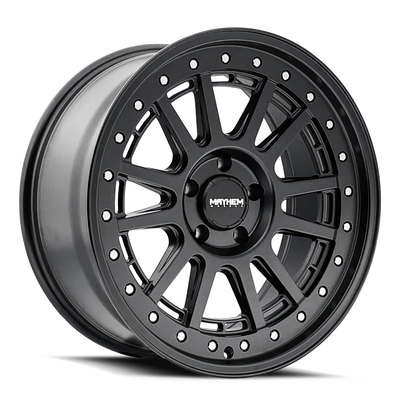 Mayhem 8305 Compass 20x9 / 6x135 BP / 18mm Offset / 87.1mm Hub Matte Black Wheel