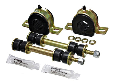 Energy Suspension 1-1/4in Front Sway Bar Bushing Set Black — Fits 85-89 Chevrolet Astro Van 2WD