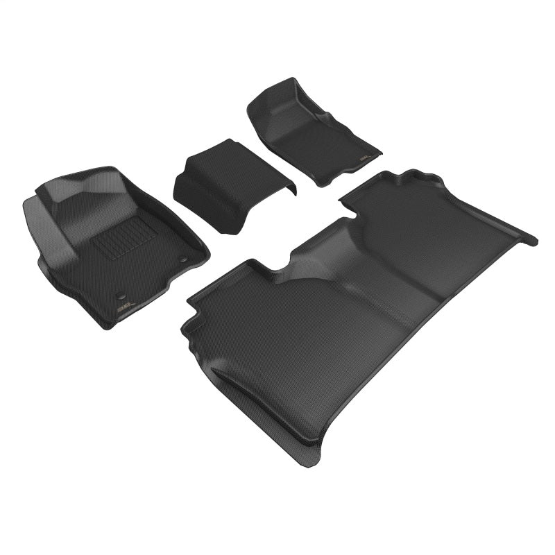 3D MAXpider 19-26 Chevrolet Silverado 1500HD/2500HD/3500HD Kagu Black Full Set