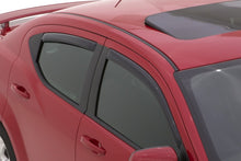 Cargar imagen en el visor de la galería, Deflectores de ventana delantera y trasera en canal Ventvisor AVS 08-14 Dodge Avenger, 4 piezas, color ahumado