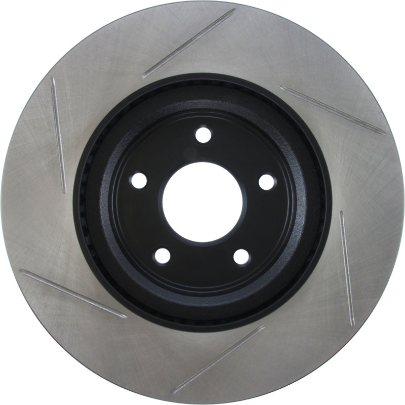 StopTech Power Slot Slotted Front Left Rotor — Fits 2013-2017 Nissan Pathfinder