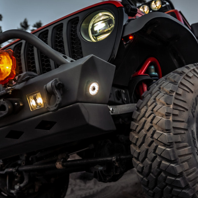 KC HiLiTES Cyclone V2 Surface Mount Adapter — For Single Cyclone LED Lights