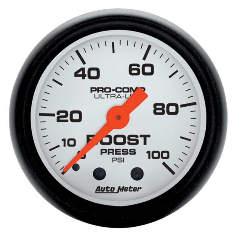 Autometer Phantom 2 1/16in 100psi Mechanical Boost Gauge