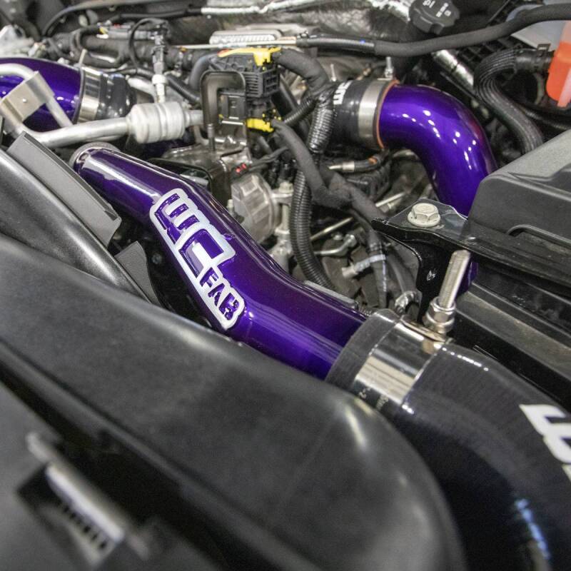 Wehrli 20-25 Chevy Duramax L5P Upper Coolant Pipe - Illusion Purple