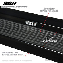 Cargar imagen en el visor de la galería, Westin SG6 Black Aluminum Running Boards 74.25 in