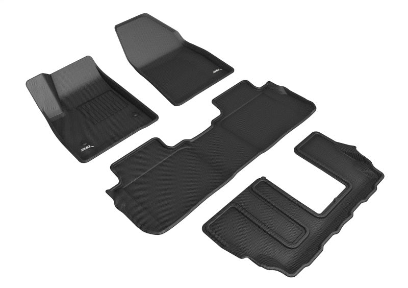 3D MAXpider 20-25 Cadillac XT6 (7-Seat Only) Kagu Black Full Set