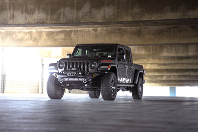 DV8 Offroad MTO Series Full-Width Front Bumper — Fits 2007-2025 Jeep Wrangler JK/JL & Gladiator JT