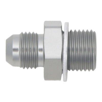 DeatschWerks 6AN Male Flare to M16 X 1.5 Male Metric Adapter - Titanium