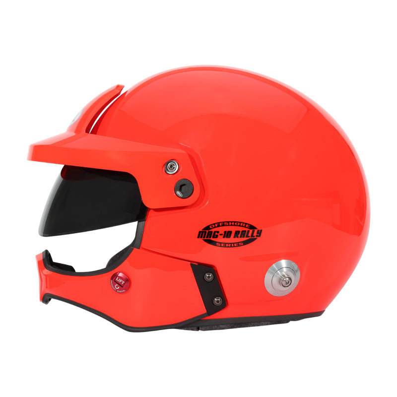 Bell Helmet Mag-10 Rally Pro White (Hans) 55(6 7/8) Fia8859-2024/Sa2025