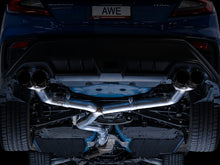 Cargar imagen en el visor de la galería, AWE Tuning 2022+ VB Subaru WRX Track Edition Exhaust - Diamond Black Tips