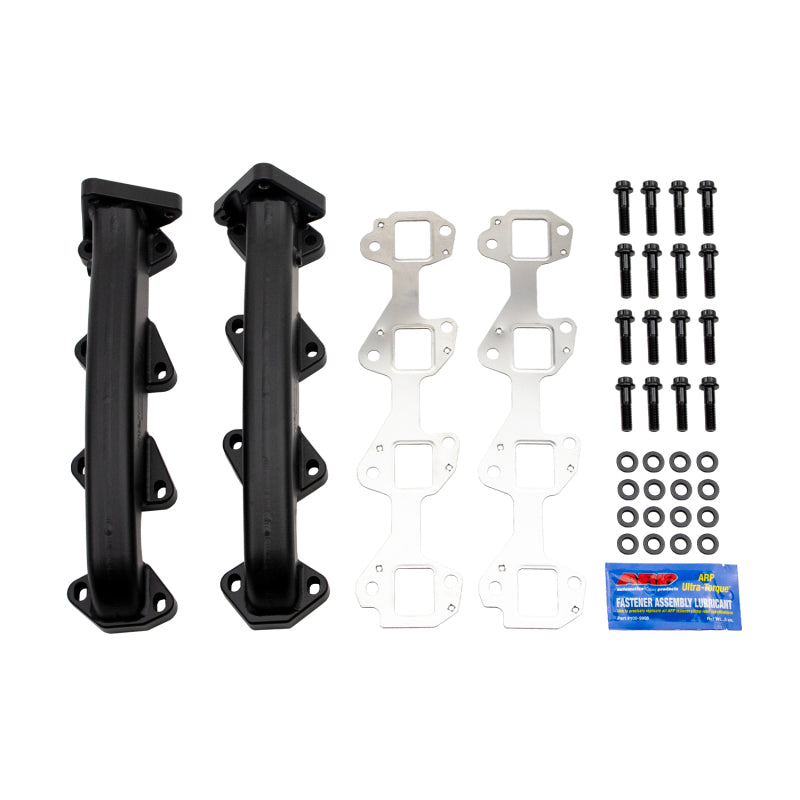 Kit de colector de escape Wehrli 01-16 Chevrolet Duramax con juntas y herrajes