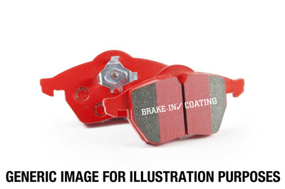 EBC Redstuff Rear Brake Pads — Fits 2019+ Toyota GR Supra, 2019-2023 BMW Models