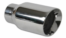 Cargar imagen en el visor de la galería, Vibrant 3in Round SS Exhaust Tip (Double Wall Angle Cut Beveled Outlet)