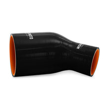 Cargar imagen en el visor de la galería, Mishimoto Silicone Reducer Coupler 45 Degree 2.5in to 4in - Black