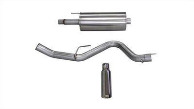 CORSA Performance Cat-Back Exhaust Single Side Exit — Fits 2015-2020 Ford F-150 5.0L V8