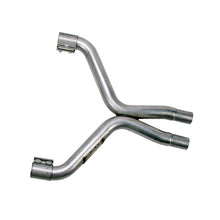 Cargar imagen en el visor de la galería, BBK 11-14 Mustang 3.7 V6 High Flow X Pipe With Catalytic Converters - 2-1/2