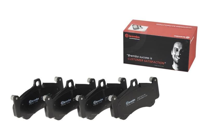 Pastillas de freno traseras Brembo equivalentes a OE de cerámica NAO de calidad superior para Jaguar Vanden Plas 99-03/XJ8/XJR 98-03/XK8 97-06