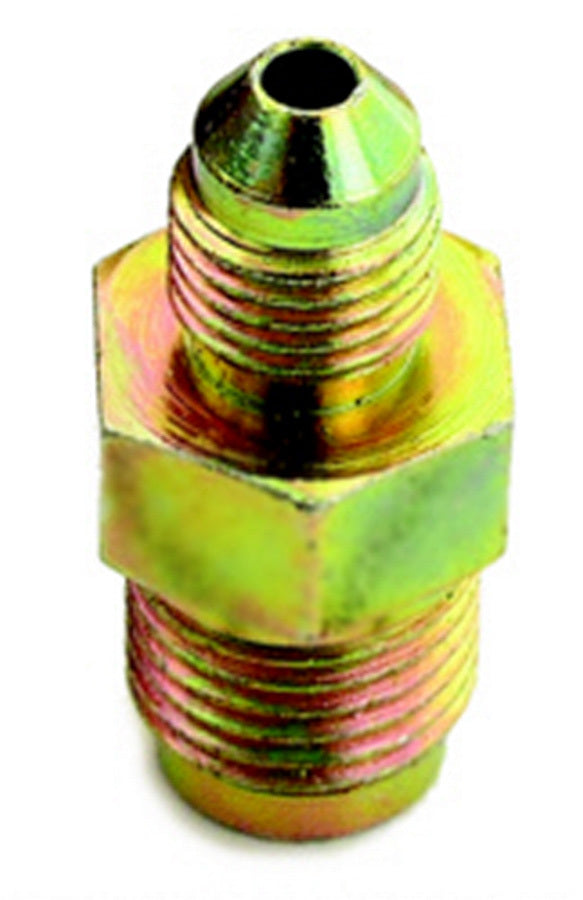 A-1 Racing Products 7/16-24 Inverted Flare Male to 3 AN Male Steel Adapter