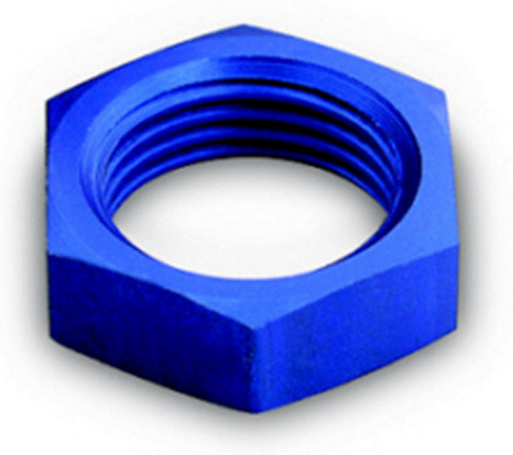 Blue Anodized Aluminum 3 AN Bulkhead Fitting Nuts