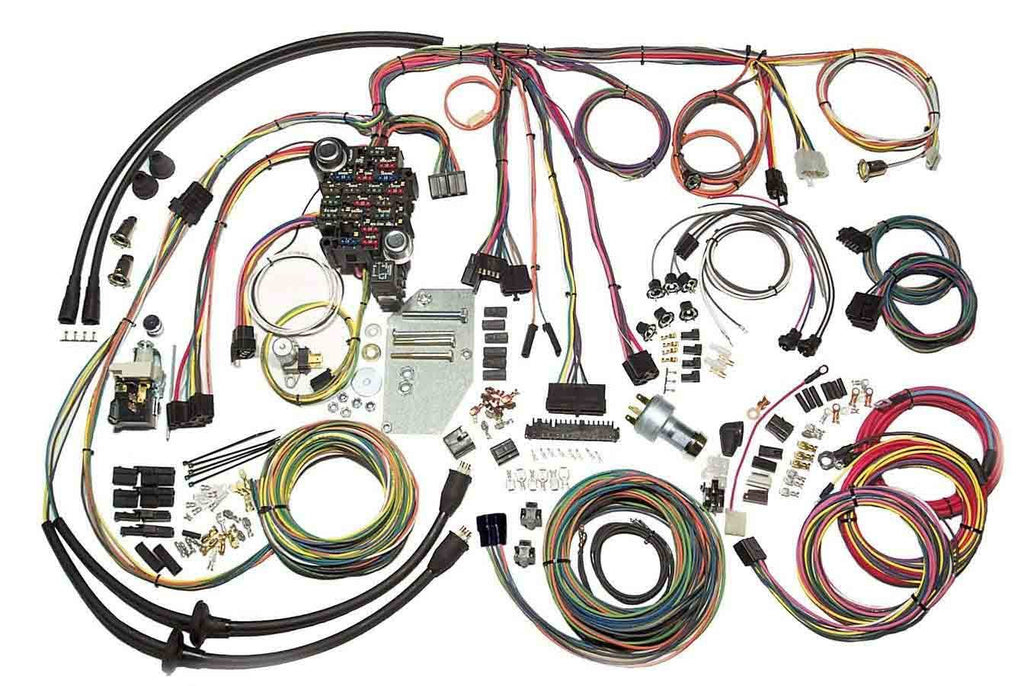 Sistema de cableado actualizado para Chevy Classic 55-56 de American Autowire