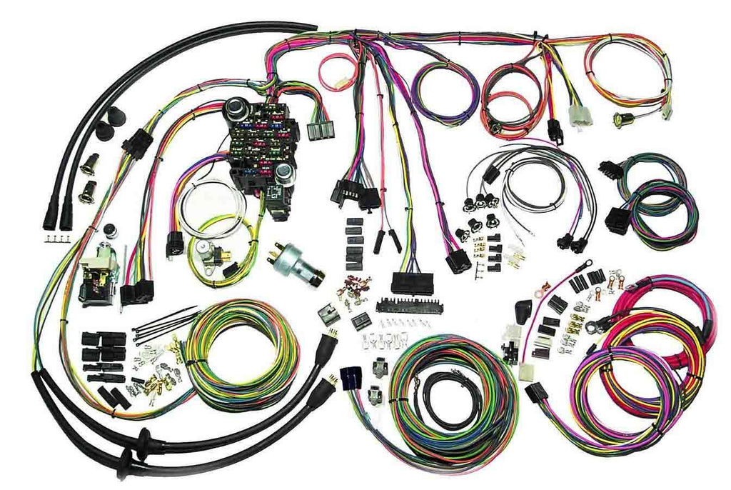 Actualización del sistema de cableado del Chevy Classic 57 de American Autowire