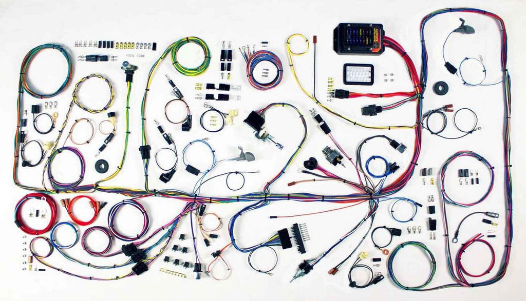 American Autowire 66-77 Ford Bronco Wiring Bronco Wiring Kit