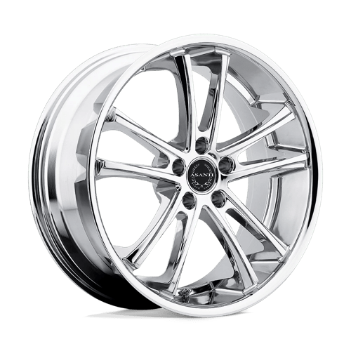 Asanti Black AB1 20x10 Chrome Wheel — 5x115 Bolt Pattern