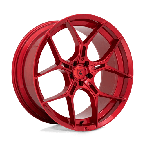 Asanti Black AB37 Monarch 20x10.5 5x114.3 Candy Red 40mm Offset Wheel