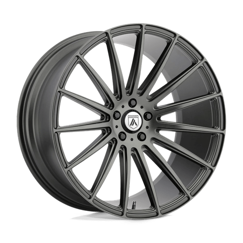 Asanti Black AB14 22x9 Matte Graphite Flow Formed Wheel 5x112 Bolt Pattern 32mm Offset