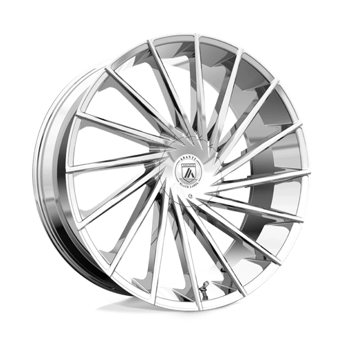 Asanti Black AB18 24x9 6x135/139.7 Chrome Wheel — Fits Truck SUV