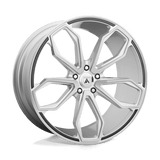 AB19 22X10.5 5X5.0 BRUSHED SLV 35MM