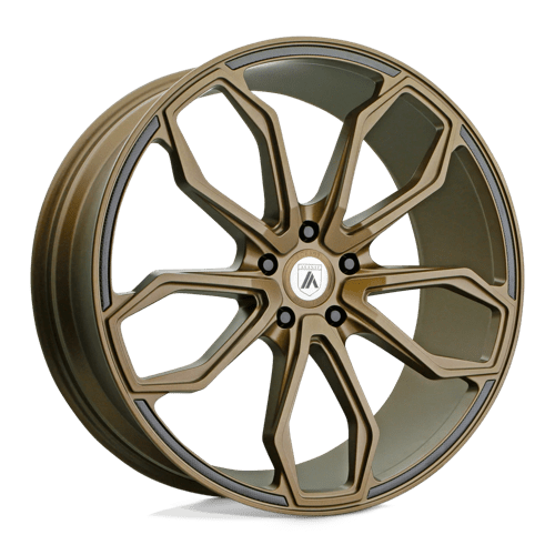 Asanti Black AB19 Athena 22x10.5 5x114.3 Satin Bronze 35mm Wheel — Fits 5-Lug Vehicles