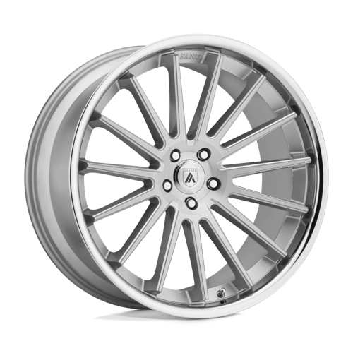 AB24 20X10.5 5X120 BRUSH SLV CHR LIP 38MM