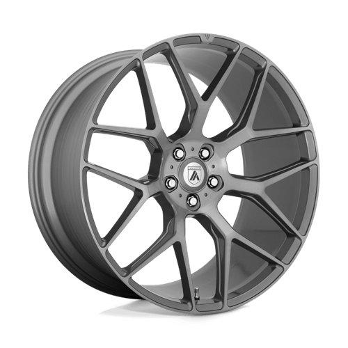 Asanti Black AB27 20x10.5 5x4.5 Titanium Brushed Flow Formed Wheel 38mm Offset