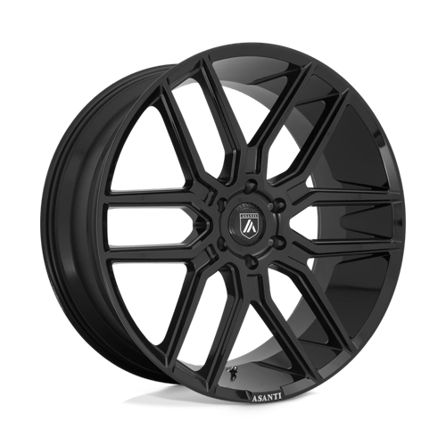 Asanti Black AB28 Flow Formed Wheel 20x9 6x5.5 Gloss Black — Truck & SUV Performance