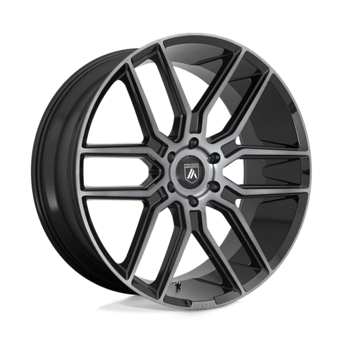 Asanti Black AB28 20x9 Gloss Black GTCC Wheel — 6x5.5 Bolt Pattern, 30mm Offset