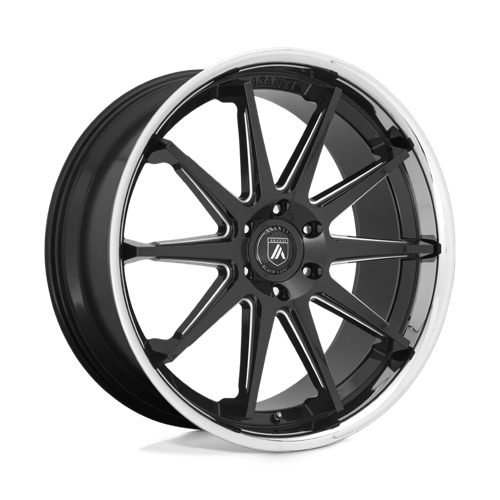 AB29 22X10 6X5.5 G-BLK MILL CHR LP 30MM