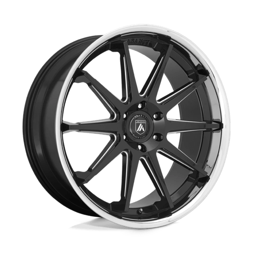 Asanti Black AB29 Flow Formed Wheel 22x10 6x135 Gloss Black Mill — Truck & SUV Performance