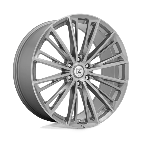 Asanti Black AB30 22x9 5x115 Titanium Brushed Flow Formed Wheel - 15mm Offset