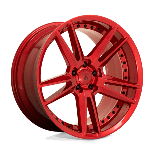 Asanti Black AB33 20x10.5 Candy Red Wheel — 5x120 Bolt Pattern