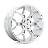 Asanti Black AB38 24X10 6X135 CHROME 35MM