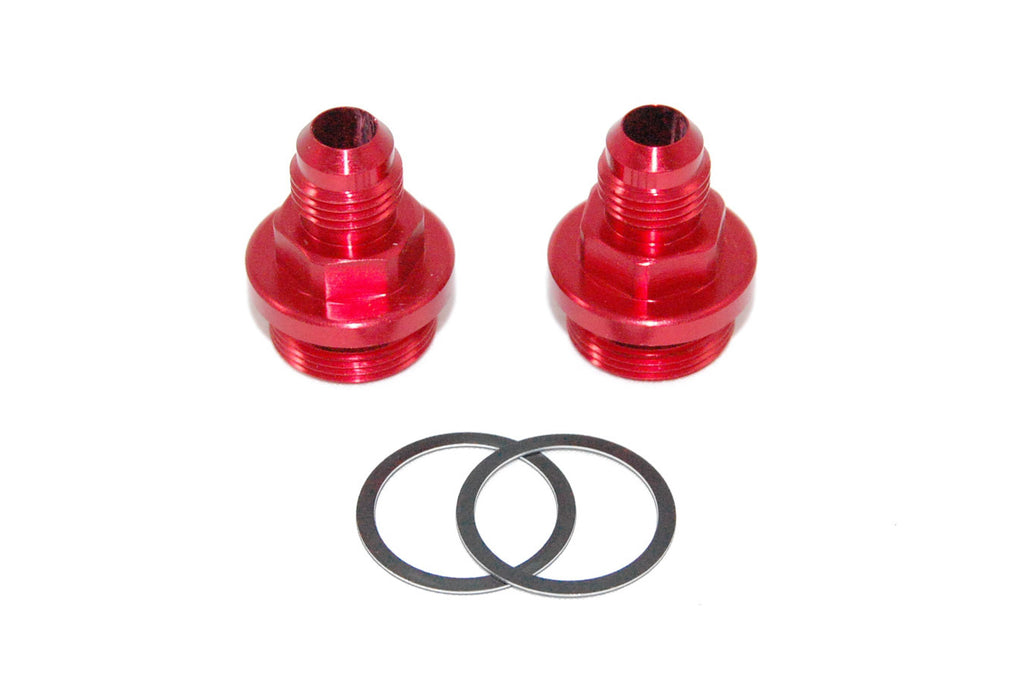 Male to 7/8-20 Male - Red Anodized Aluminum