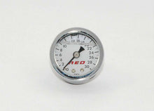 Cargar imagen en el visor de la galería, Liquid Filled Fuel Pressure Gauge, 0-30 PSI - Analog, Mechanical - 1/8&quot; NPT Port