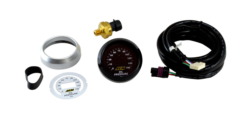 AEM EV Oil Pressure Digital Gauge