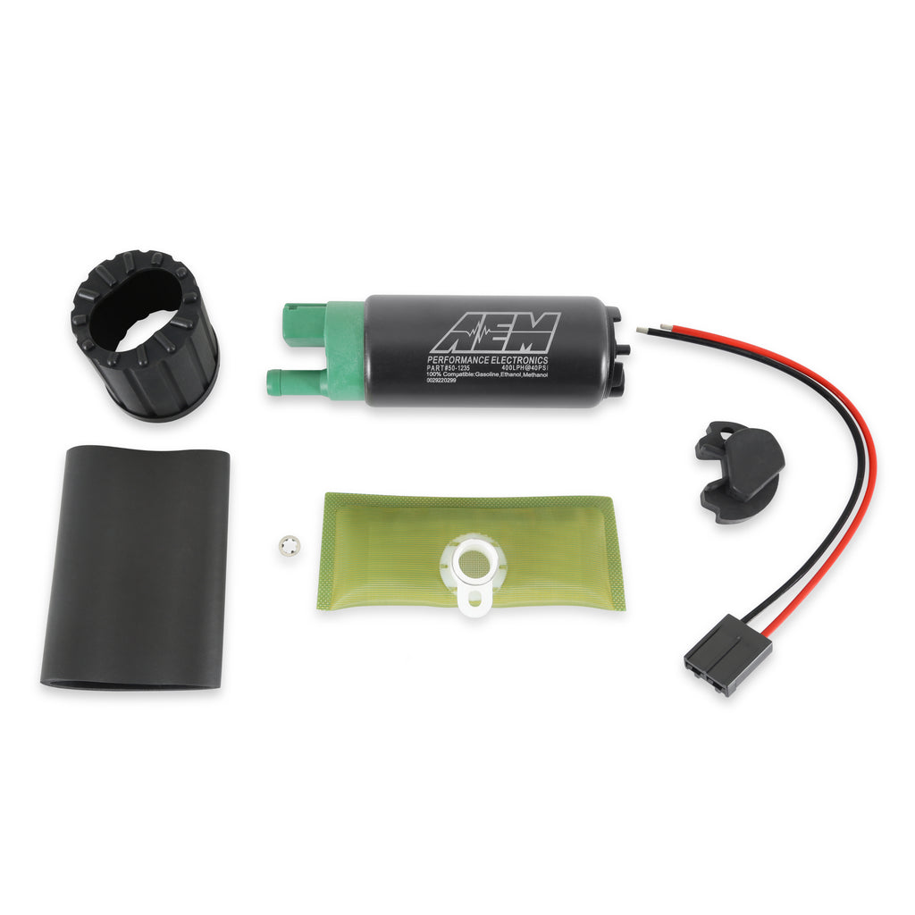 AEM EV EFI Fuel Pump KIt Smooth Fitting