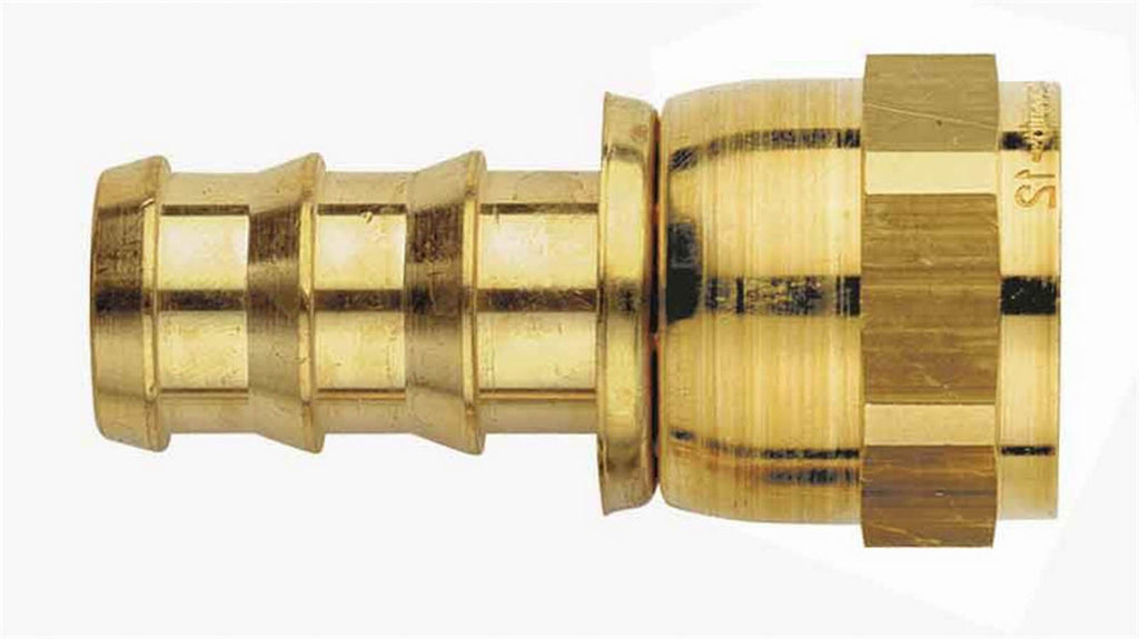 Aeroquip #6 Brass 37d Swivel