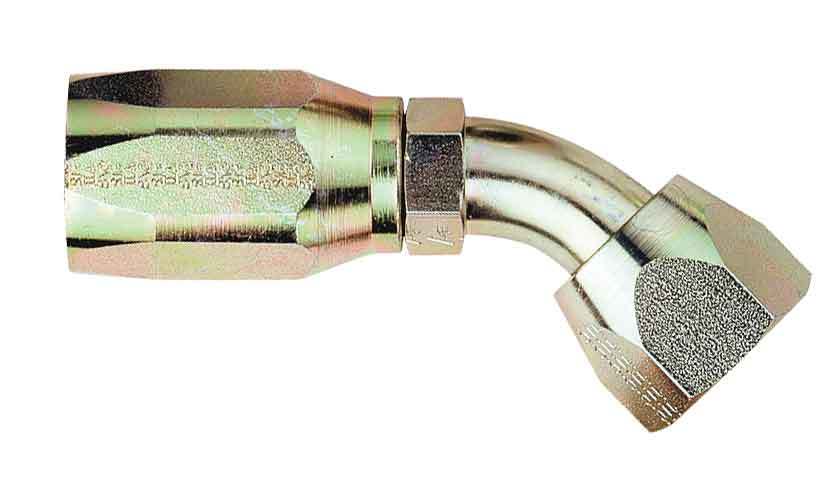 High Pressure Hose Fitting - 45 Degree Angle