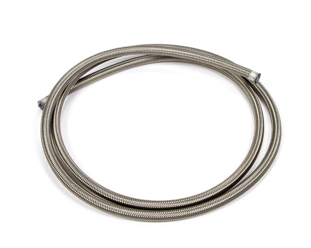 Stainless Steel Braided PTFE Racing Hose - 6 AN - Natural