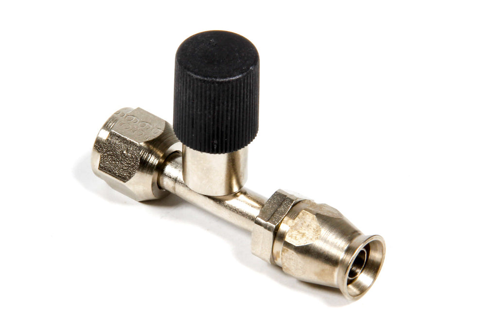 Aeroquip Straight -6 Hose End w/Charge Port