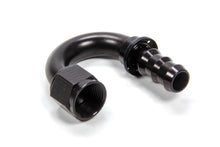 Load image into Gallery viewer, #10 Black 180 Degree Aluminum Socketless Fitting for 10 AN Hose